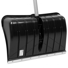 Palisad Лопата для уборки снега пластиковая, 540 х 375 х 1520 мм, стальной черенок,стальная планка, 61568