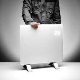 Denzel Конвектор электрический OptiPrime-1000, Wi-Fi, тачскрин, цифровой термостат, 1000 Вт// 98121