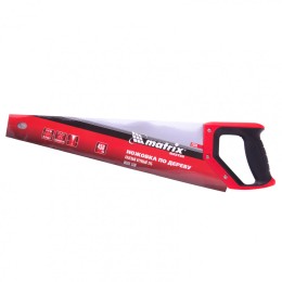 Matrix Ножовка по дереву, 500 мм, каленый зуб 3D, 11-12 TPI, трехкомпонентная рукоятка, Pro 23585