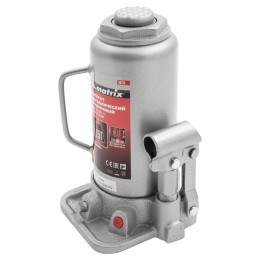 Matrix Домкрат гидравлический бутылочный, 15 т, высота подъема 230-460 мм 50729