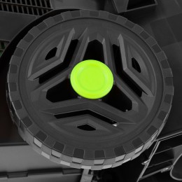 Сибртех Газонокосилка электрическая L1500, 1500 Вт, ширина 33 см, 5 уровней, пластиковый травосборник 35 л 96677