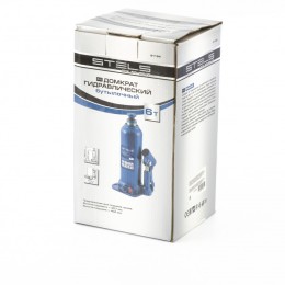 Stels Домкрат гидравлический бутылочный, 6 т, h подъема 207-404 мм 51164