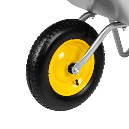 Сибртех Тачка садовая, грузоподъемность 90 кг, оцинк. рама, объем 65 л 689614