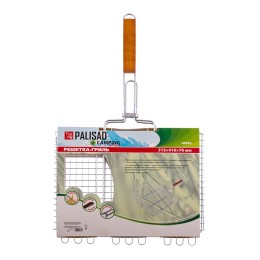 Palisad Решетка гриль 315 х 410 х 70 мм, объемная, хромированная Camping ﻿69562