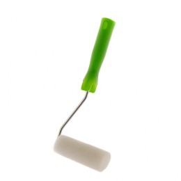 Сибртех Валик Поролон с ручкой и 2 шубки 100 мм, D 42 мм, D ручки 6 мм 80445