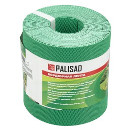 Palisad Бордюрная лента, 15 х 900 см, полипропиленовая, зеленая, Россия, 64476
