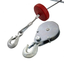 Denzel Тельфер электрический TF-800, 0.8 т, 1300 Вт, высота 12 м, 8 м/мин 52014