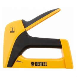 Denzel Степлер мебельный, пластиковый корпус, тип скобы: 13, 53, 300, 6-14 мм, 40210