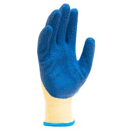 Сибртех Перчатки трикотажные, полиэфирные, латексное рельефное покрытие, размер 8// 677515