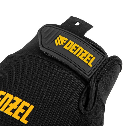 Перчатки универсальные, усиленные, с защитными накладками, размер 9// Denzel 68002