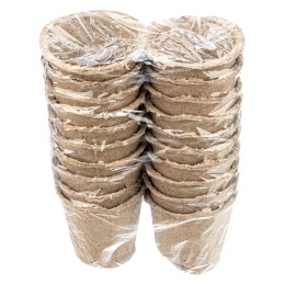 СИБРТЕХ Горшочек для рассады, 80 х 80 мм, торфяной, 20 шт, Россия 64372