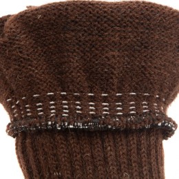 Сибртех Перчатки трикотажные, двойные, верблюжья и овечья шерсть, ПВХ покрытие, Россия, 68635