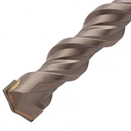 DENZEL Бур по бетону, двойная спираль, три пылеотводящие кромки, 20 x 260 мм 705047