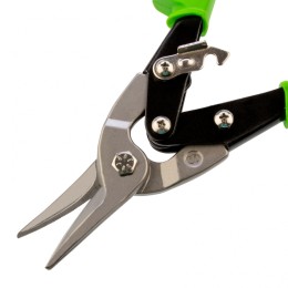 СИБРТЕХ Ножницы по металлу, 250 мм, прямой рез, сталь С55, двухкомпонентные рукоятки 78336