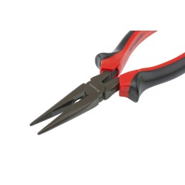 Matrix Длинногубцы прямые Black Nickel, 200 мм, двухкомпонентные рукоятки 17162