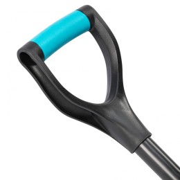 Palisad Лопата для уборки снега пластиковая Luxe,460 х 335 х 1300 мм, металлопластиковый черенок, 615915