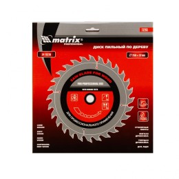 Matrix Пильный диск по дереву, 250 х 32 мм, 24 зуба Professional73265