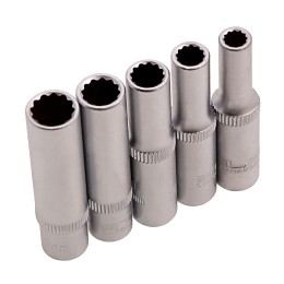 Stels Набор инструментов, 1/2, 1/4, CrV, 12 гранные головки, пластиковый кейс, 76 предметов 14116