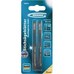 Gross Полотна для электролобзика по дереву, 2 шт, ( 3106-T111C ) 78273