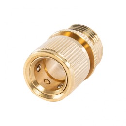 Palisad Соединитель латунный, быстросъемный, внешняя резьба 3/4, посадочный D 3/4 66275