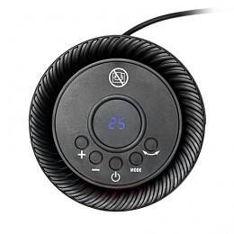 Denzel Тепловентилятор электрический керамический DTFC-1200, 3 режима, вентилятор, нагрев 600/1200 Вт 96418