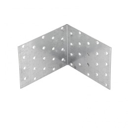 Сибртех Крепежный уголок равносторонний 2 мм, KUR 100 х 100 х 80 мм Россия 46430