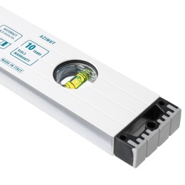 Gross Уровень алюминиевый, 1000 мм, усиленный, рукоятки, фрезерованный, 3 глазка, магнитный 34372