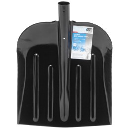 Сибртех Лопата для уборки снега стальная эмалированная, 330 х 365 мм, без черенка, Россия, 61531