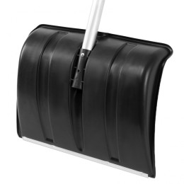 Сибртех Лопата для уборки снега пластиковая, 470х350х1340 мм, алюминиевый черенок, Россия, 61662