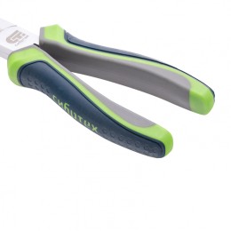 Сибртех Длинногубцы прямые, 200 мм, трехкомпонентные рукоятки 17115