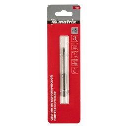 Matrix Сверло по керамической плитке и стеклу, 5 мм, шестигранный хвостовик// 72834