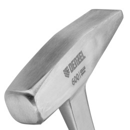 Denzel Молоток слесарный 600 г, цельнометаллический, двухкомпонентная рукоятка 10404