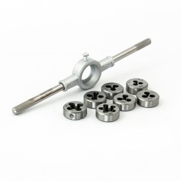 Сибртех Набор плашек М3-М12, 8 предметов 77309