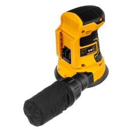 Denzel Машина шлифовальная эксцентриковая аккумуляторная COS-125-0, 18В Li-Ion 28471