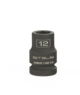 Stels Головка ударная шестигранная, 12 мм, 1/2, CrMo 13916