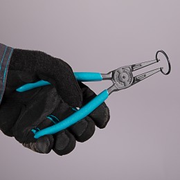 Gross Съемник, 175 мм, для внутренних стопорных колец (19-60 мм), прямые губки (сжим) 18342