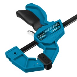 Gross Струбцина реечная, быстрозажимная, пистолетного типа, пошаговый механизм, пластиковый корпус, 900 мм 20708