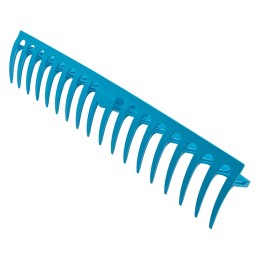 Palisad Грабли пластиковые, 565 мм, 18 прямых зубьев, усиленные, Luxe, 61733