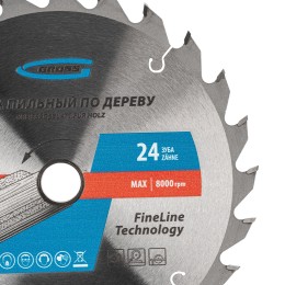 Gross Пильный диск по дереву 165 x 20/16 x 24Т 73311