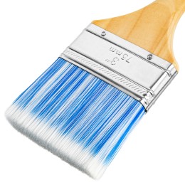 Matrix Кисть плоская Евро 3 , искусственная щетина, деревянная ручка 83073