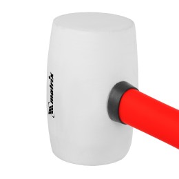 Matrix Киянка резиновая, 450 г, белая резина, фибергласовая рукоятка 11196