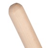 Лопата для уборки снега пластиковая, 380х385х1420 мм, оцинк. планка, деревянный черенок 6157453