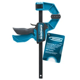 Gross Струбцина реечная, быстрозажимная, пистолетного типа, пошаговый механизм, пластиковый корпус, 150 мм 20700