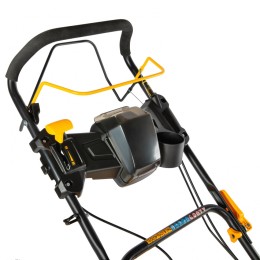 Denzel Газонокосилка бензиновая GLD-520SP-BS, 163 см3, Briggs Stratton, ширина 52 см, привод, 60 л 58807