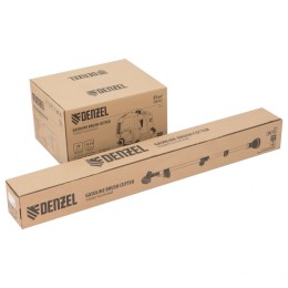 Denzel Триммер бензиновый DR-33S, 33 см3, разъемная штанга, состоит из 2 частей 96272