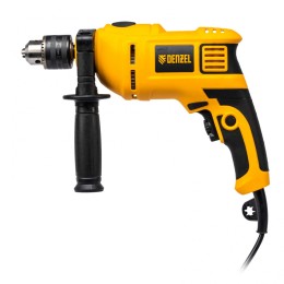 Denzel Дрель ударная ID-650, 650 Вт, 0-3000 об/мин, 48000 уд/мин 26304