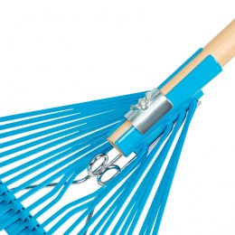 Palisad Грабли веерные стальные, 540 х 1450 мм, 24 плоских зуба, лакированный черенок, Luxe, 617905