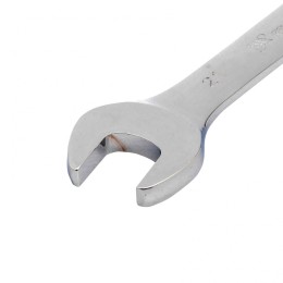 Matrix Ключ комбинированный трещоточный, 21 мм, CrV, шарнирный, зеркальный хром 14843