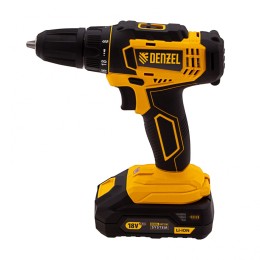 Denzel Дрель-шуруповерт аккумуляторная CDL-18-01CB, Li-Ion, 18 В, 1 аккумулятор 26115