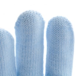 Сибртех Перчатки трикотажные, акрил, цвет зенит, оверлок Россия 68656